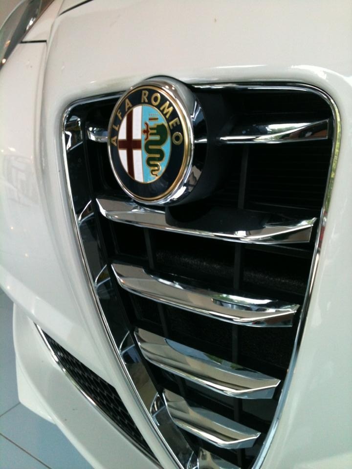 Alfa Romeo Giulietta Carbonoptik-Aufkleber hintere Türgriffe